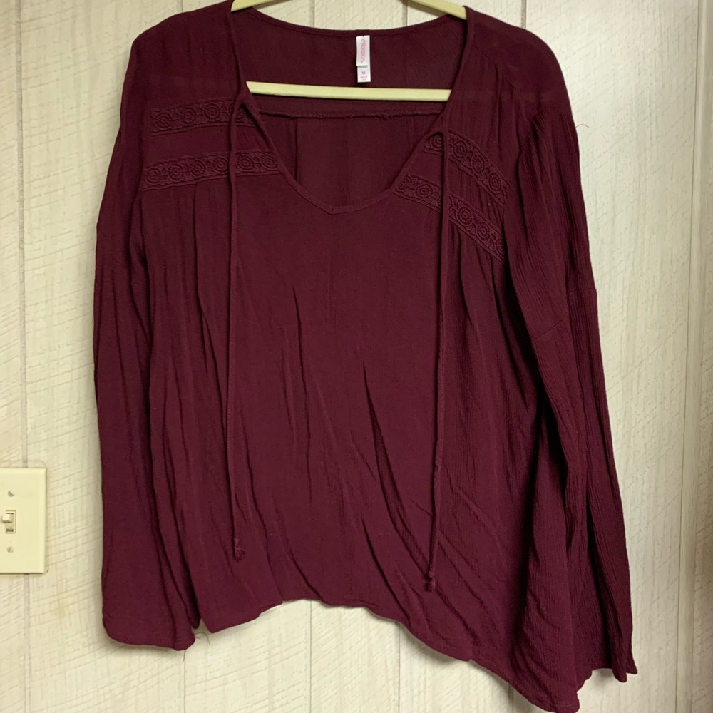 Boho Embroidered Blouse